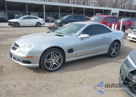 2004 Mercedes-Benz Sl 600 z USA, uszkodzony, nr VIN WDBSK76F74F086075